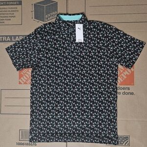 PUMA MATTR Paradise Golf Polo Mens